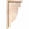 Ekena Millwork Alpine Smooth Corbel w/Backplate, Douglas Fir, 5 1/2"W x 10"D x 18"H COR06X10X18ALP01SDF - alternate 3